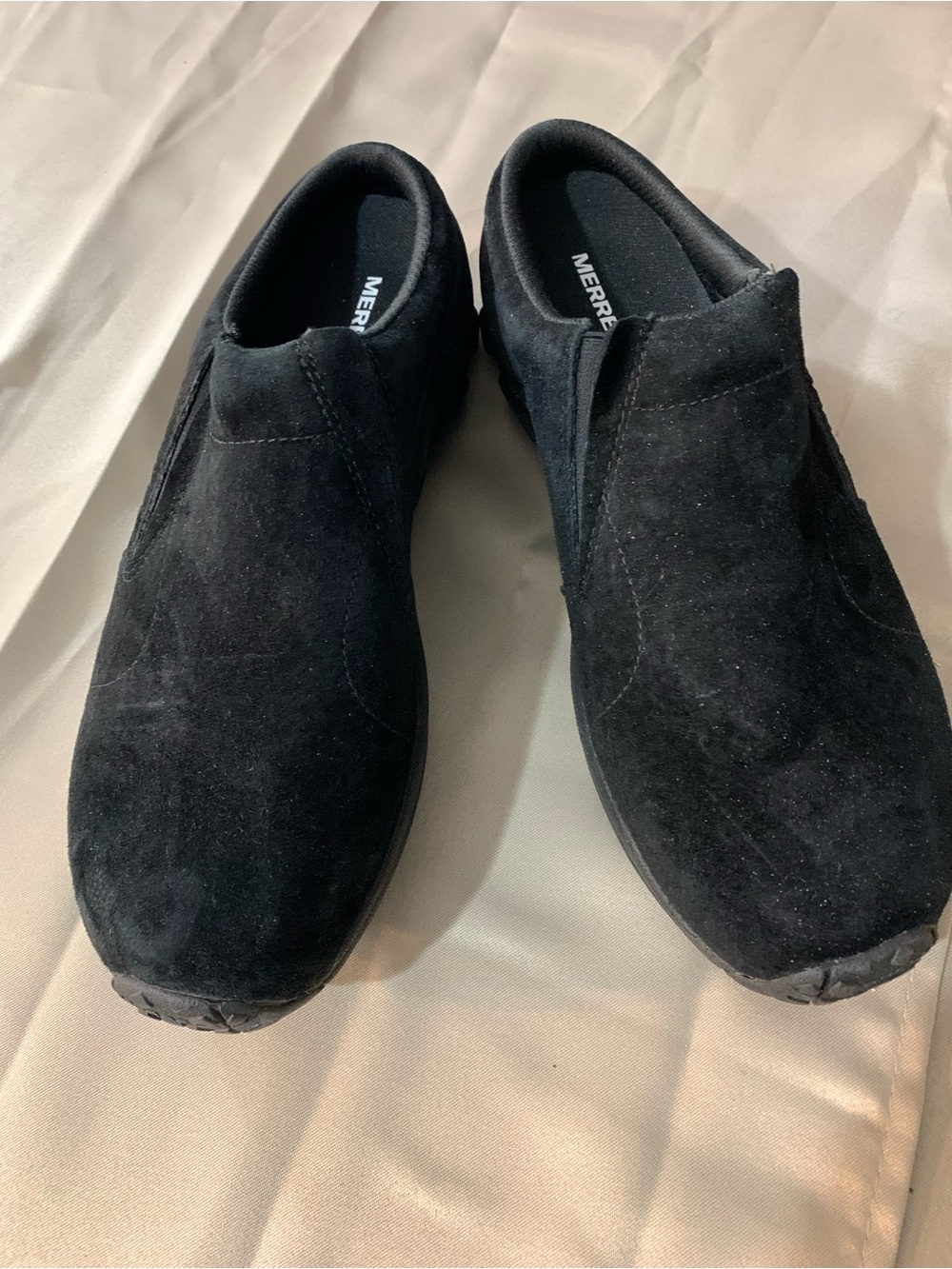 Merrell Men's Black Suede Slip-On Casual Shoes A/19